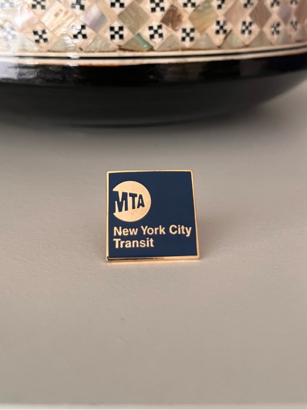 NYC Transit / MTA lapel pin